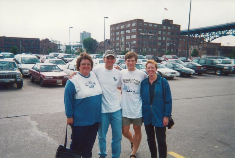Doug and Craig with their Moms in the Flats.jpg